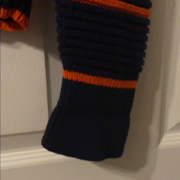 Banana Republic Navy Stripe Ruffle Sweater - Picture 5 of 5